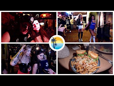 Halloween Downtown (4K) Toronto Canada