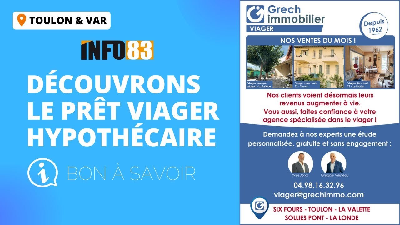 Comprendre le prêt viager hypothécaire avec Grech Viager
