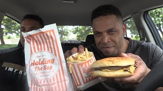 Eating WHATABURGER @Hodgetwins