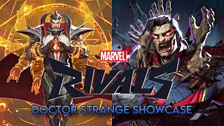 Doctor Strange All Skins Showcase 4K - Marvel Rivals