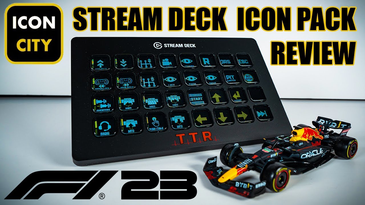 REVIEW - F1 23 Stream Deck Icon Pack - iCon City