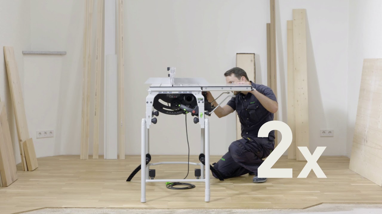 Festool Quick Guide - CS 50 - Extension de table VB