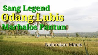 Video thumbnail of "Nalomlom Manis - Lirik | Odang dan Masdani | Lagu Tapsel Madina"