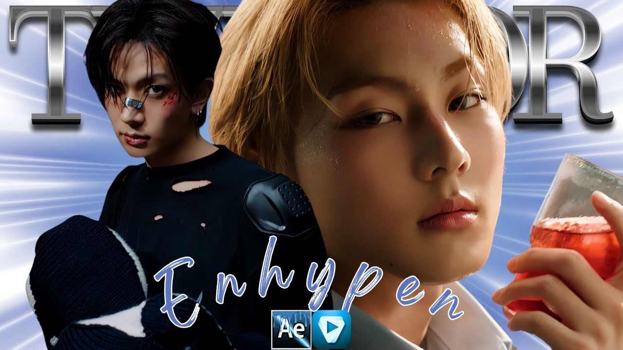 Enhypen - 4K 'No Doubt' MV Edit Clips (Slow Mo/Twixtor)