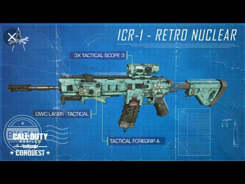 New Icr 1 No Recoil Gunsmith Gameplay In Call Of Duty Mobile Youtube