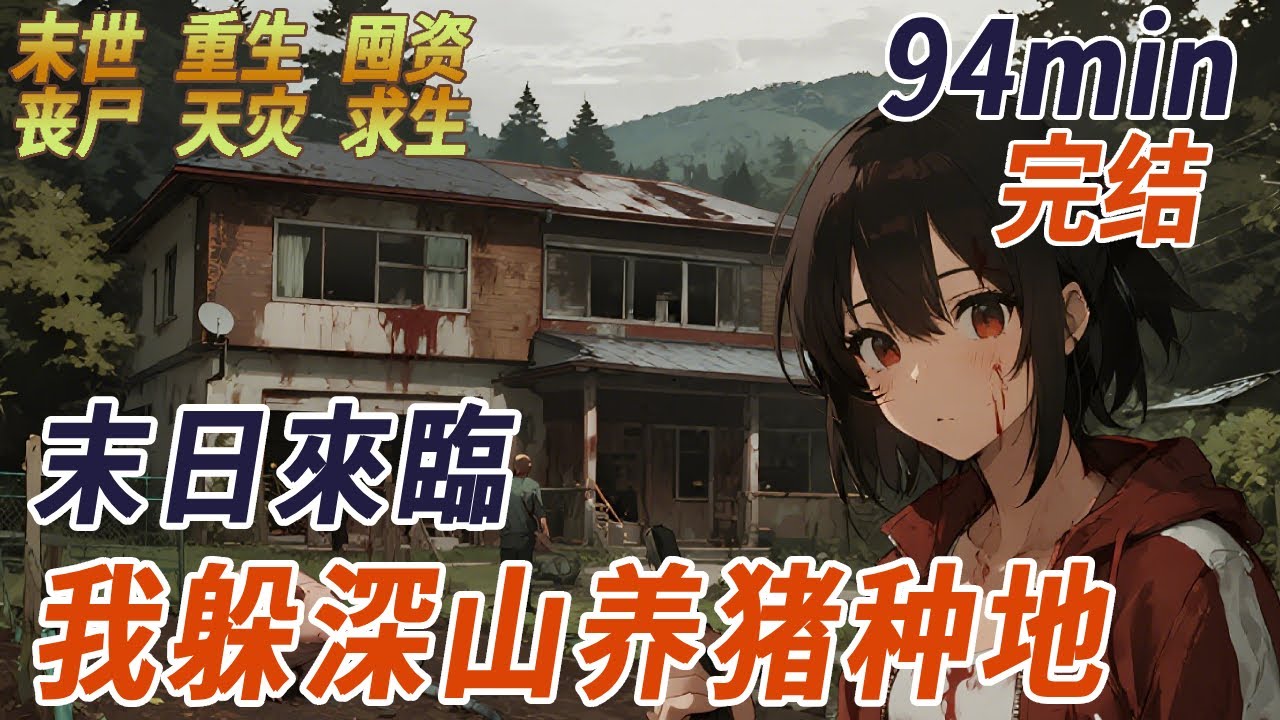 重生末世！我用8萬買下「喪屍絕緣」別墅…当末世來臨我卻在深山「養豬種菜」
