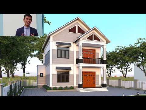 ✅ Mẫu Biệt Thự 2 Tầng Mái Thái Đẹp ở Huyện Thuận Thành - Tỉnh Bắc Ninh