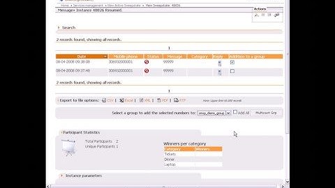SMS Platform Sweepstake Service Video Tutorial (Part 2)