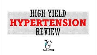 Hypertension review for the PANCE, PANRE, Eor