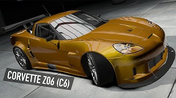 SHIFT 2: UNLEASHED - Gameplay: Drifting Chevrolet Corvette Z06 - C6 (PC)