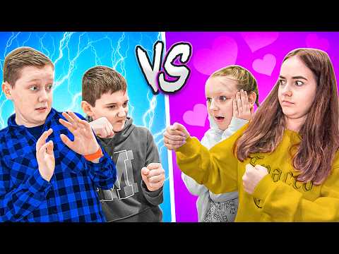 МАЛЬЧИКИ vs ДЕВОЧКИ! Кого Амелька оставила за главных?