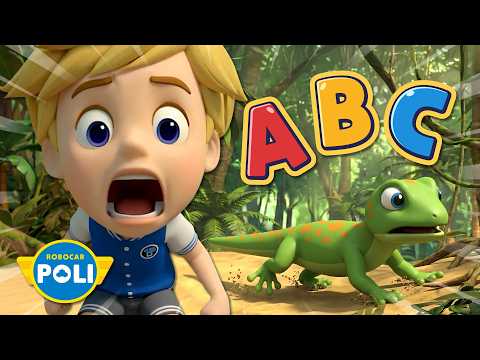 ตอนที่ 1 เจอกิ้งก่าในป่า│ทีมผจญภัย ABC│เราจะเรียนรู้คำศัพท์อะไรบ้าง?│โรโบคาร์โพลีทีวี
