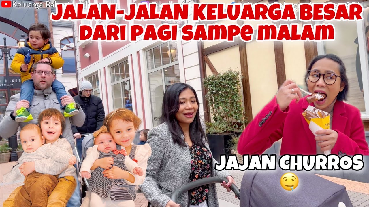 PERTAMA KALINYA JALAN-JALAN 2 KELUARGA BAWA 4 ANAK