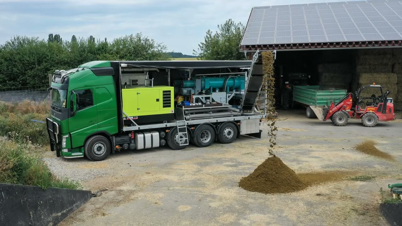 Hammann Agrarservice - Mobiler Separator