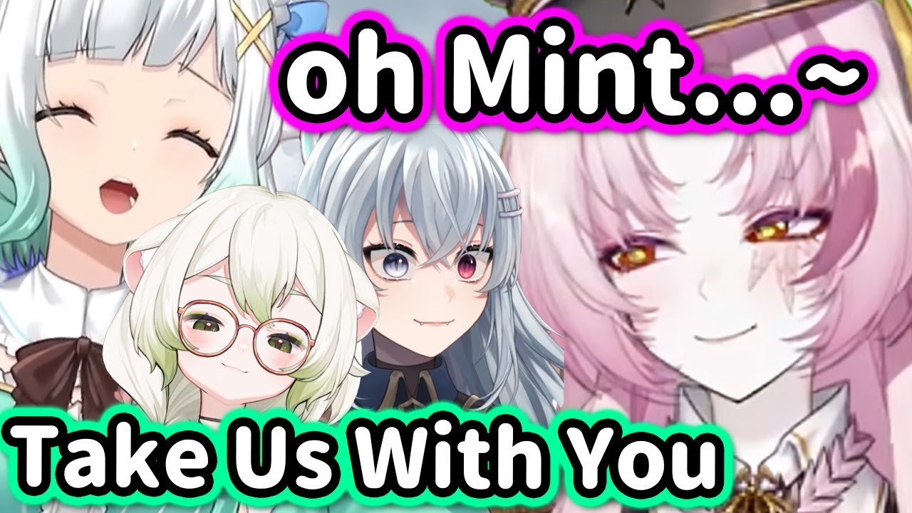 Mint asks Matara to take them all to SHOWER with her…