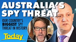 Australia warned of biggest spy threat in history | Today Show Australia