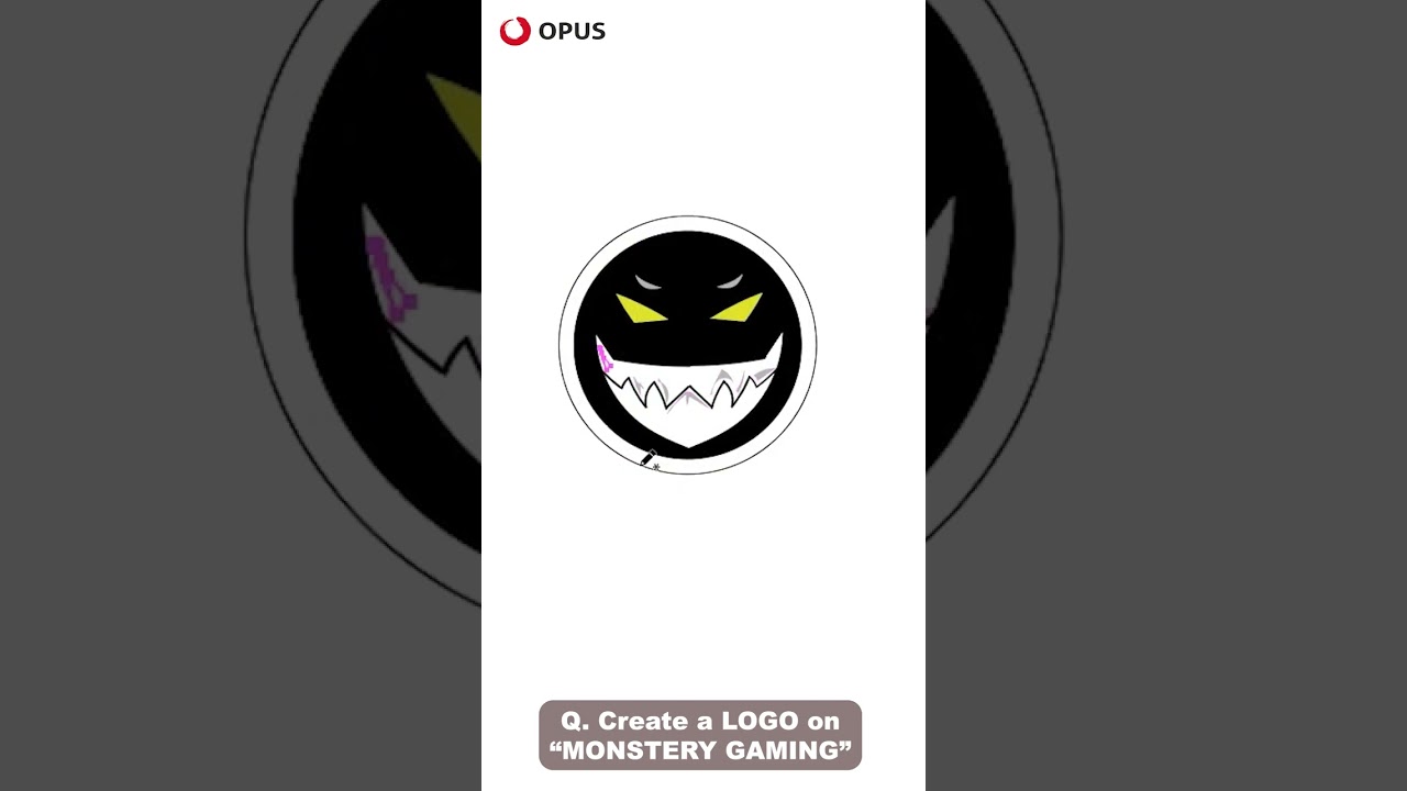 NIFT CAT Syllabus | Monstery Gaming - Logo Design | Creative Syllabus Design Entrances