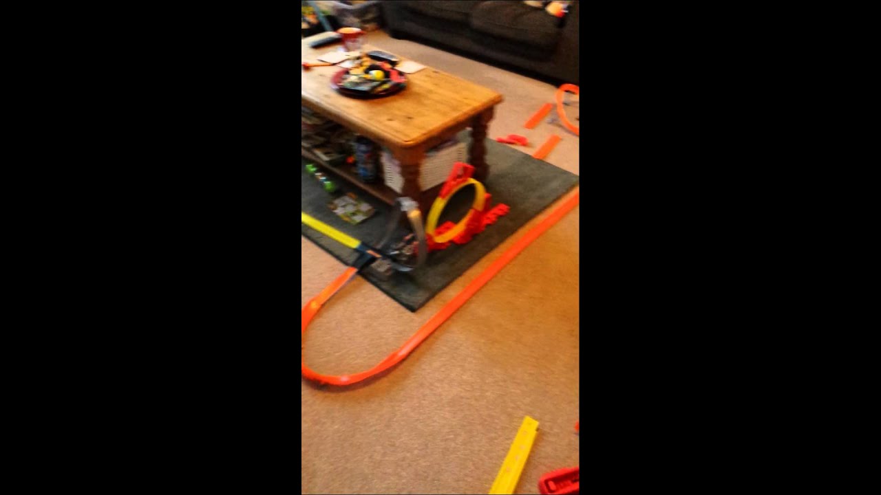 Hot wheels track bulletproof
