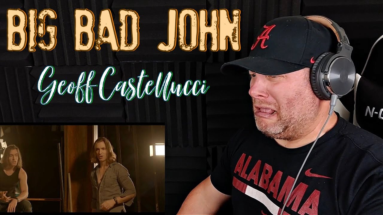 FIRST TIME REACTION to Big Bad John | Geoff Castellucci -Low Bass Singer Cover