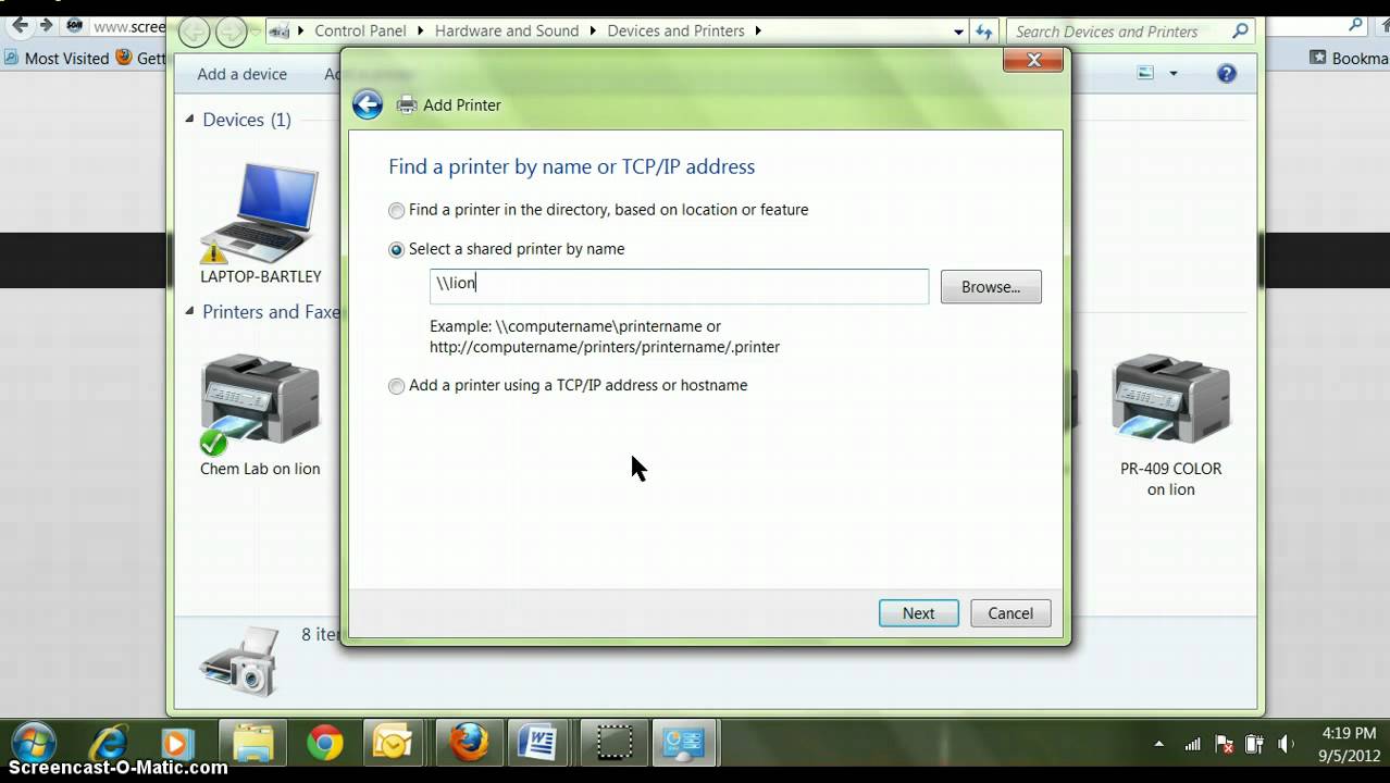 GL Tech How To Set Up A Printer On Laptop YouTube