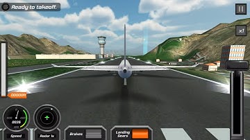 Flight pilot simulator Emergency Full HD