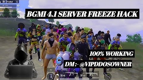 BGMI 4.1 SERVER HACK TELEGRAM FREE BOT | BGMI 4.1 DDOS HACK | FREE DDOS