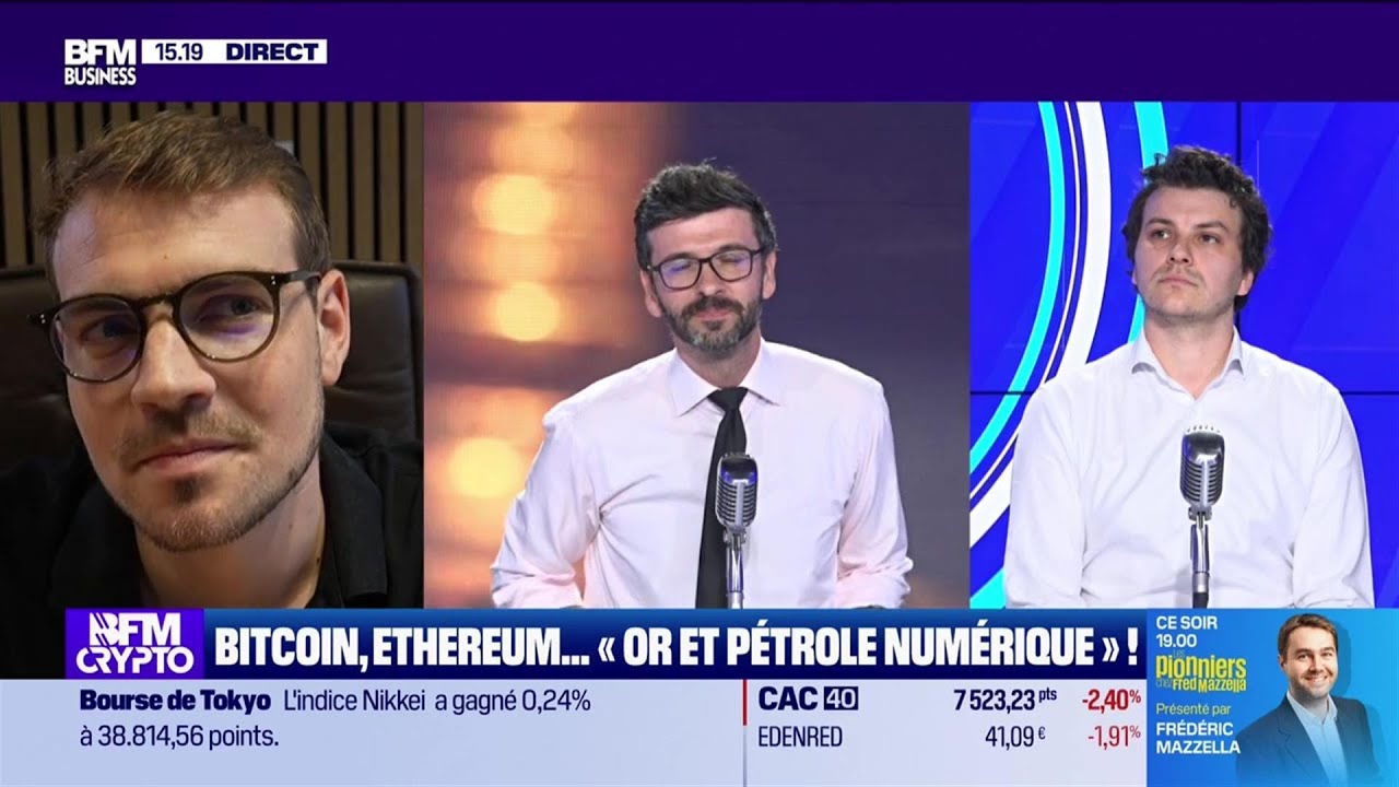 BFM Crypto, les Pros : Bitcoin, Ethereum... Or et pétrole numérique ?