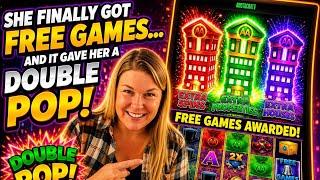 ついにMonopoly Big Board Bucksで無料ゲームをゲット…と思ったらダブルポップ発生！🤯🏦 screenshot 2
