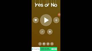 First impressions.: Yes or No. Android game 2017. This is  simple. ..simply FUN!!?! screenshot 2