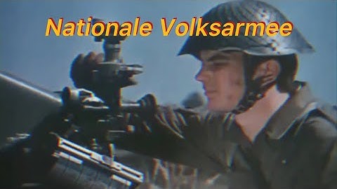 Nationale Volksarmee der DDR/National People’s Army of the German Democratic Republic (East Germany)