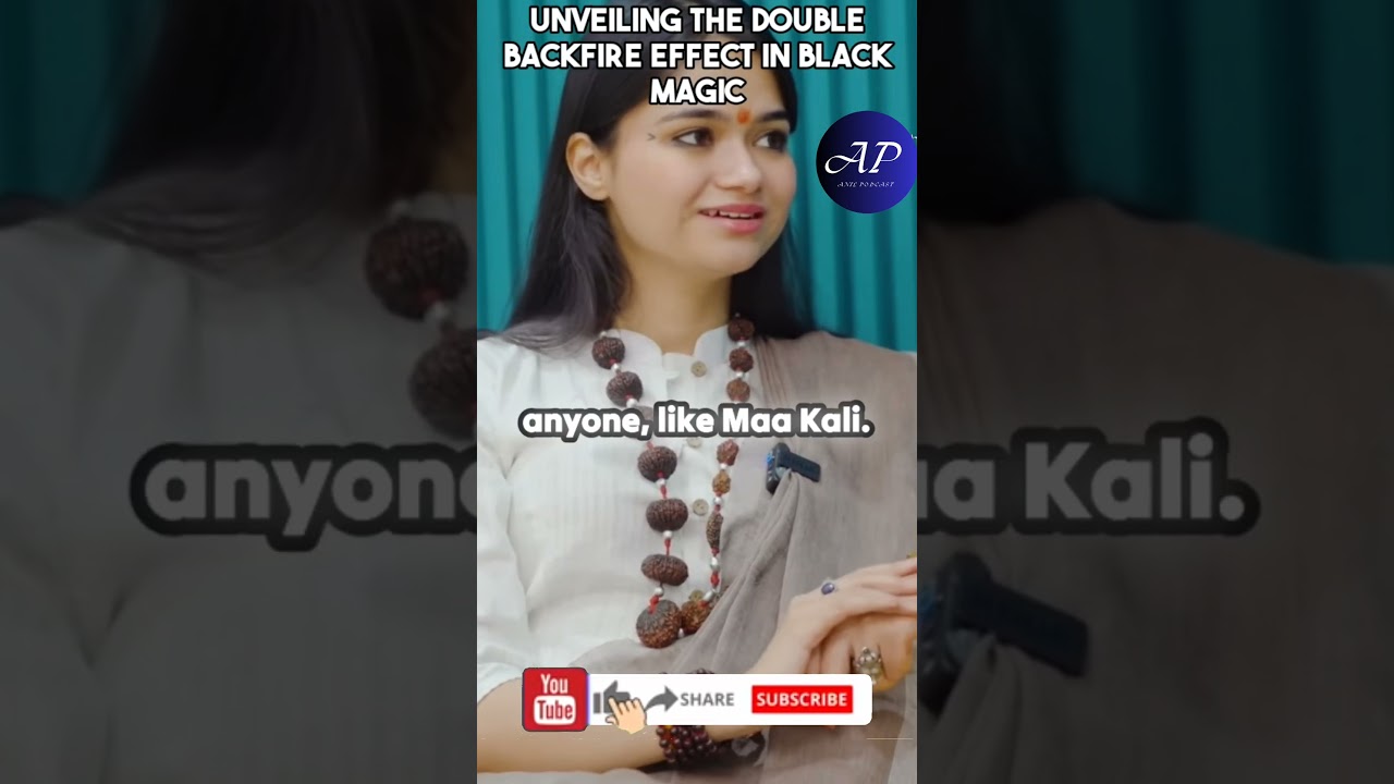 Unveiling the Double Backfire Effect in Black Magic  