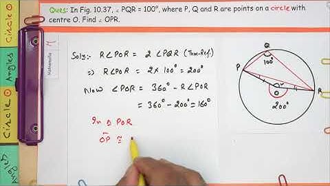 Question 3 Exercise 9.3 Class 9 | Chapter 9 | Circles | Solved | NCERT Maths CBSE board