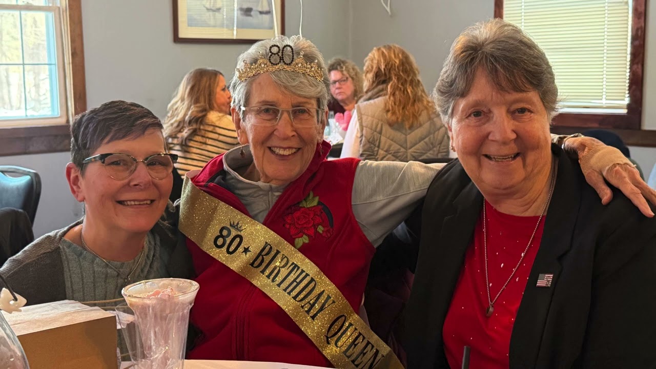 Moms Surprise 80th Party