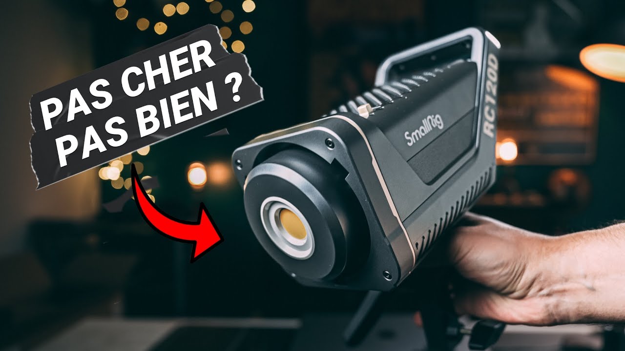ENFIN un BON éclairage LED pas cher pour tes VIDÉOS ?? (SmallRig RC120 ...