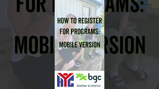 Famous How to Register For Programs on Trax - Mobile Version Profile