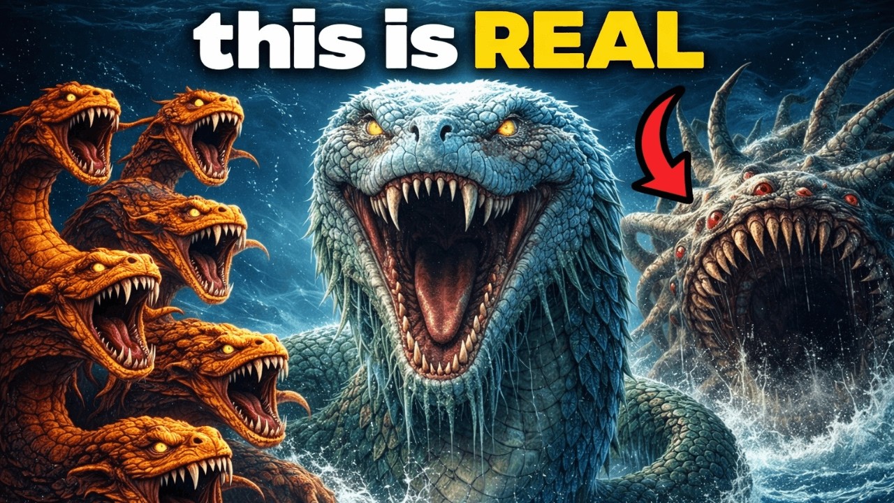 10 Mythical Sea Creatures That Really Existed! - YouTube