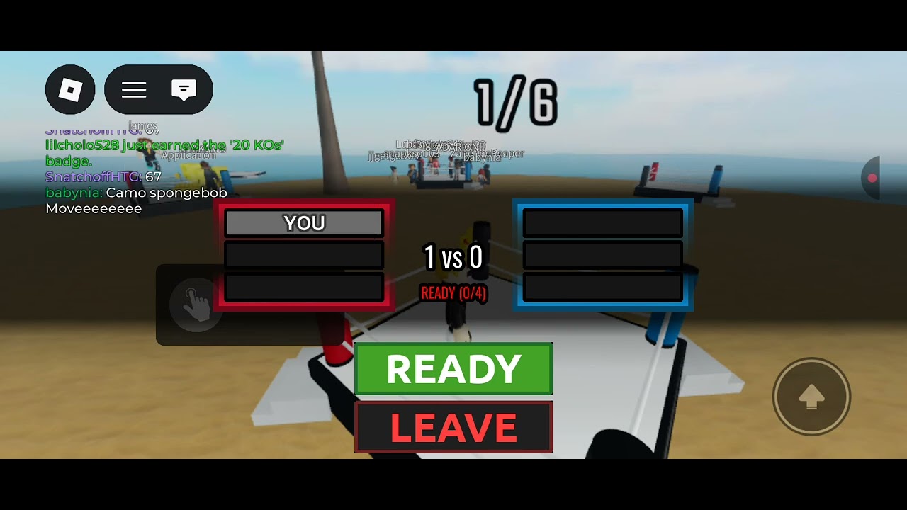 Playing shadow boxing but anyone didn't want to play with me