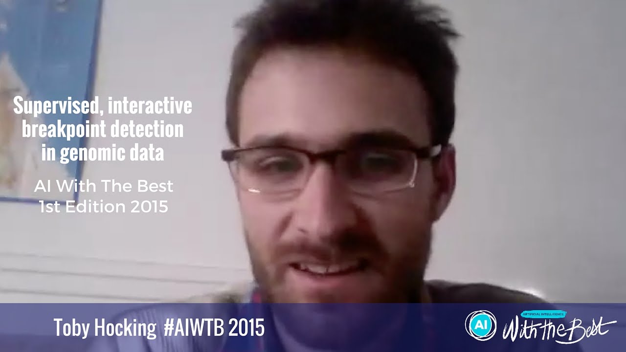 Toby Hocking at AIWTB : Supervised, interactive breakpoint detection in genomics 