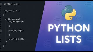 Python Lists Explained Simply 🔥 Full Beginner Guide (16 Mins)
