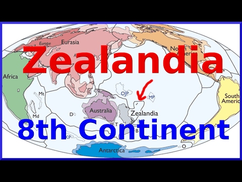 질 랜디 아-과학자들이 뉴질랜드에 잠긴 8 대륙을 확인하다 | QPT