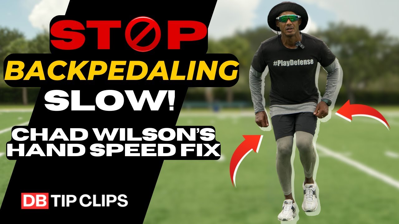 How to Backpedal 2X Faster - Your Hands Might Be Slowing You Down • DB ...