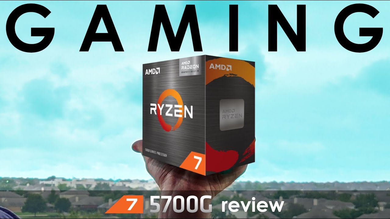AMD's Best APU Yet | Ryzen 7 5700G Esports, Casual, and AAA Games Tested