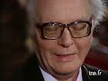 Capture de la vidéo Olivier Messiaen Présente Son Opéra Saint François D'assise, Interview (1983)