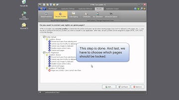 How to lock pages of your ebook in evaluation mode - HTML Executable