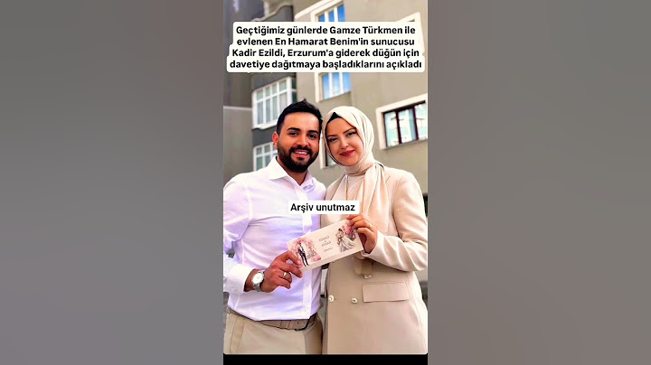 Gamze Türkmen ve Kadir ezildi düğün için davetiyelerini dağıtmaya başladıklarını açıkladı