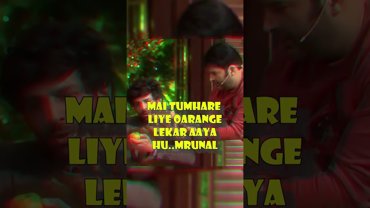 KUCH ROMATIC BAATE KARO #comedy#roast #MRUNAL THAKUR