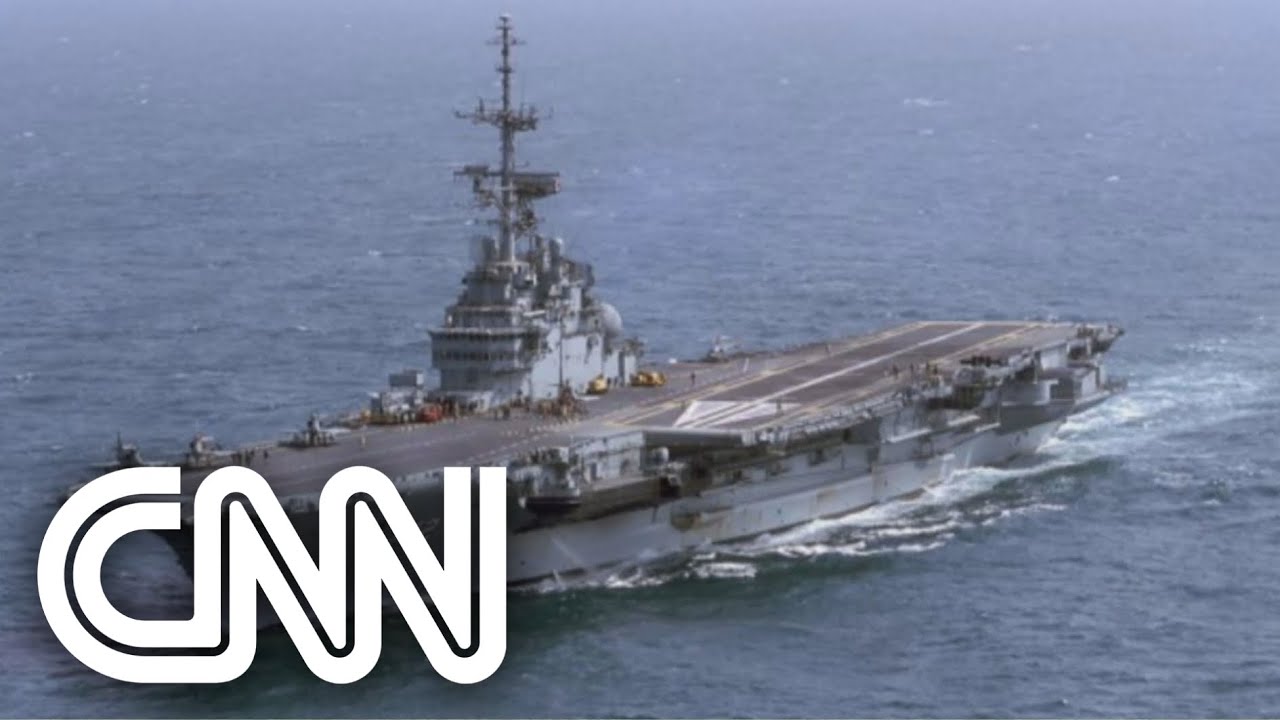 Marinha afunda porta-aviões desativado São Paulo | CNN PRIME TIME
