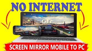 Screen Mirroring Android to PC without Internet [3 Methods] screenshot 3