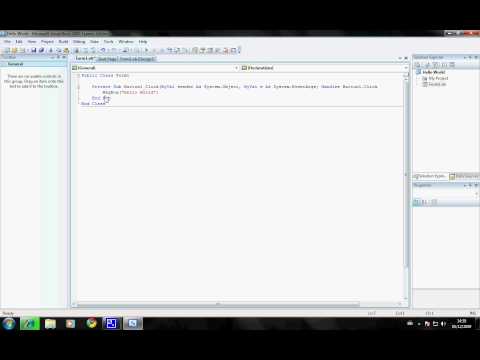 Visual Basic Hello World Tutorial