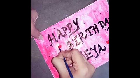 DIY SHAKER GREETING CARD ❤️ BIRTHDAY GIFT 🤩🥰